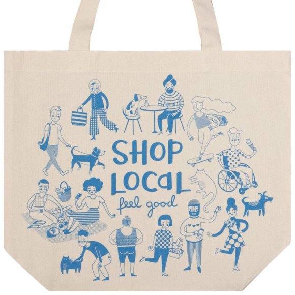 Promo "Shop Local" Tote Bag NWT - Picture 2 of 2